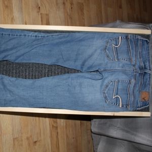 American eagle kick boot super stretch jeans